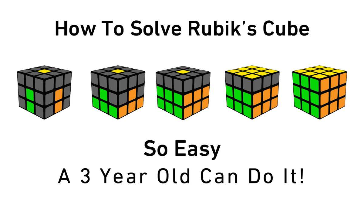 how to solve a rubiks cube instruction manual