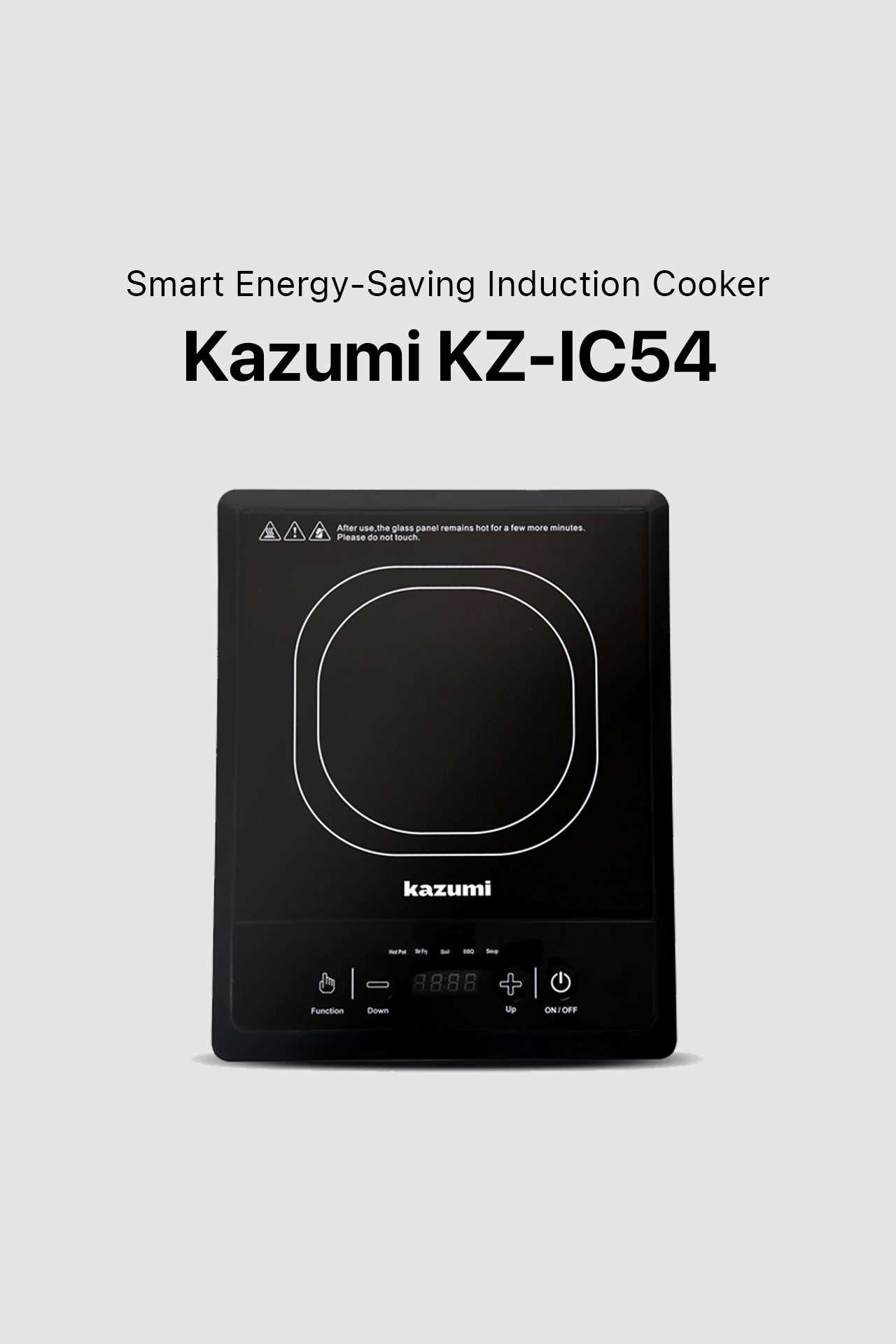 induction cooker instruction manual