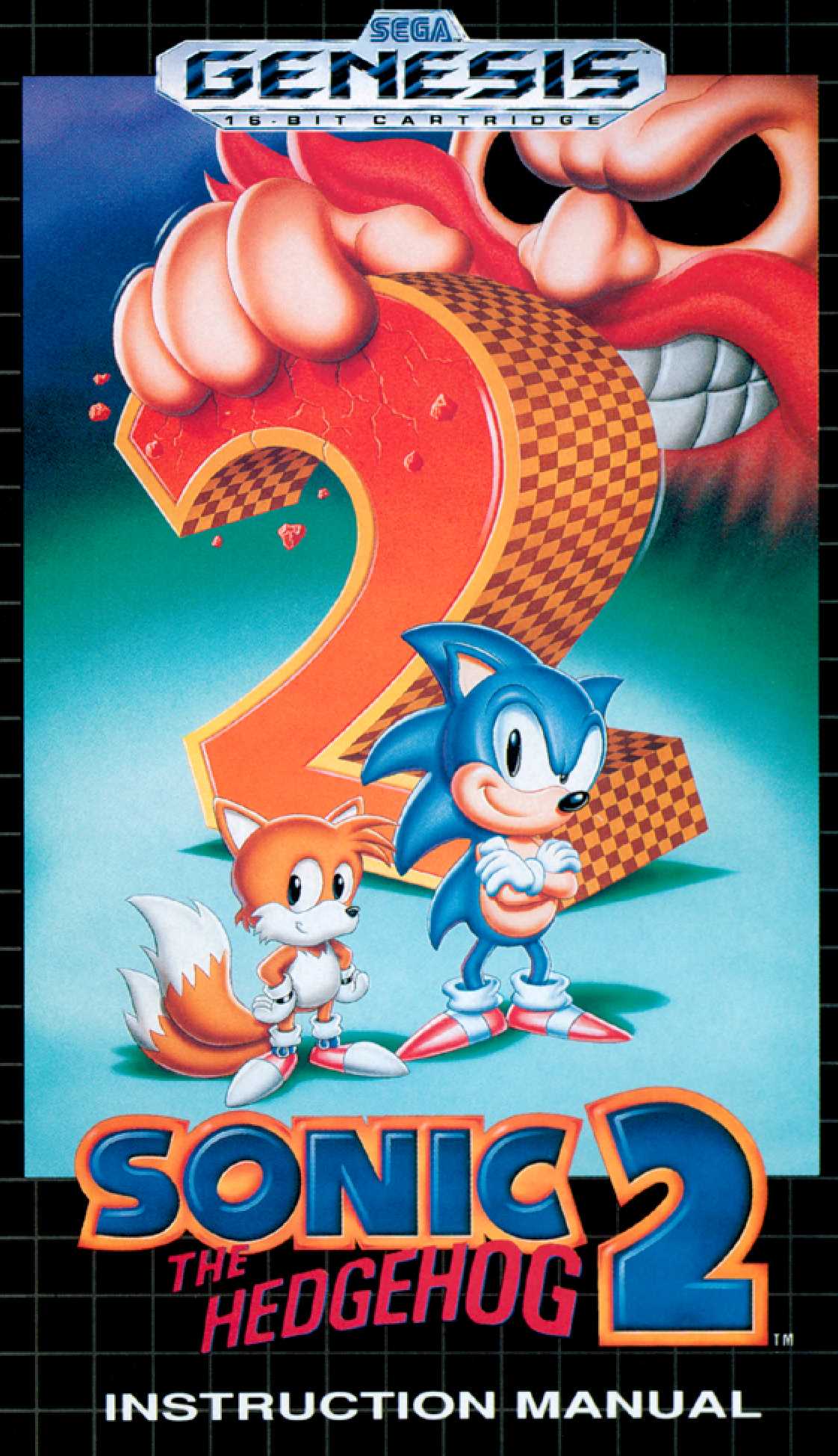 sonic the hedgehog instruction manual