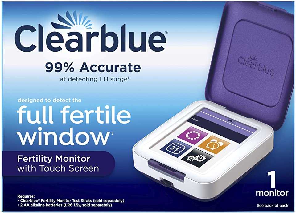 clear blue ovulation instruction manual