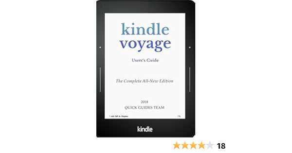 kindle voyage instructions manual