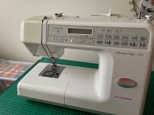 janome memory craft 3000 instruction manual