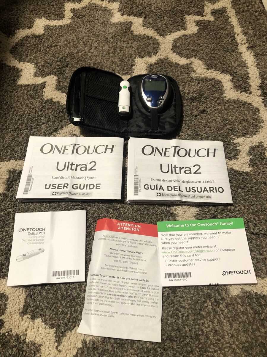 one touch ultra instruction manual