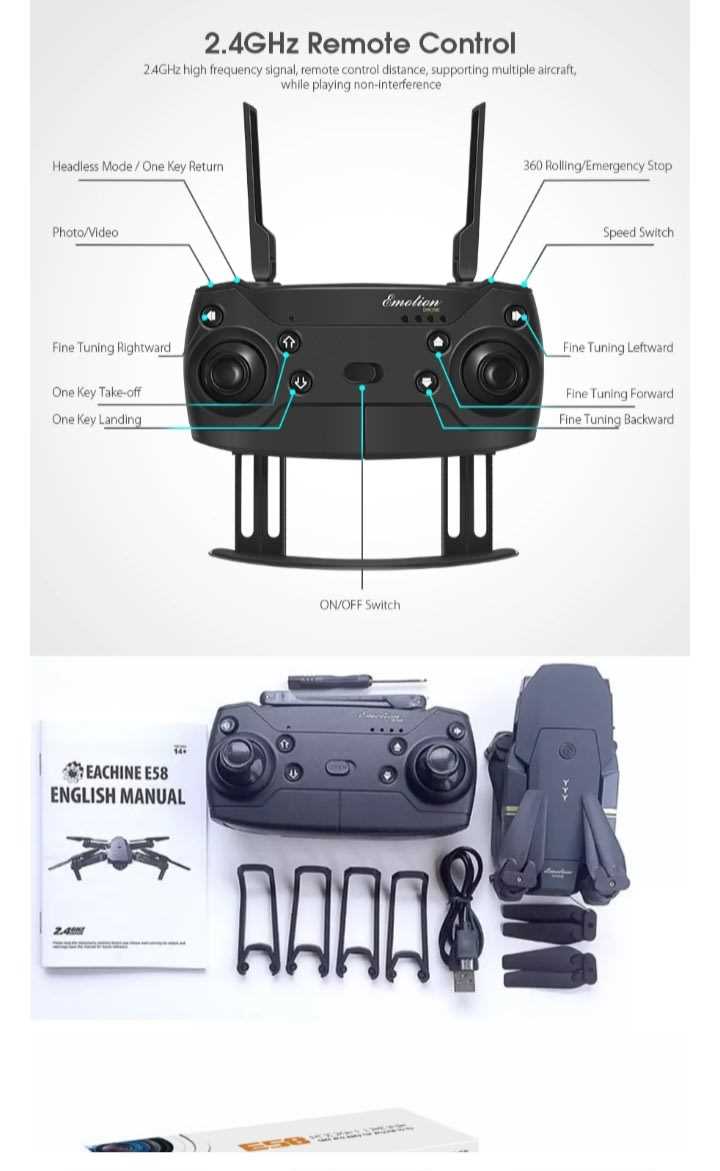 emotion drone instruction manual