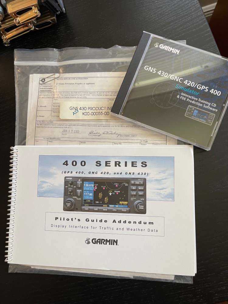 garmin 430 instruction manual