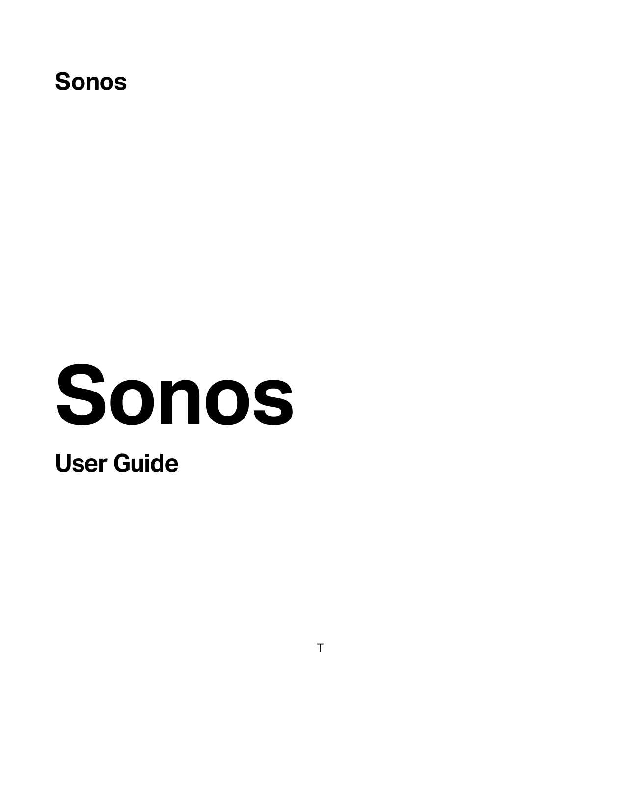 sonos soundbar instruction manual