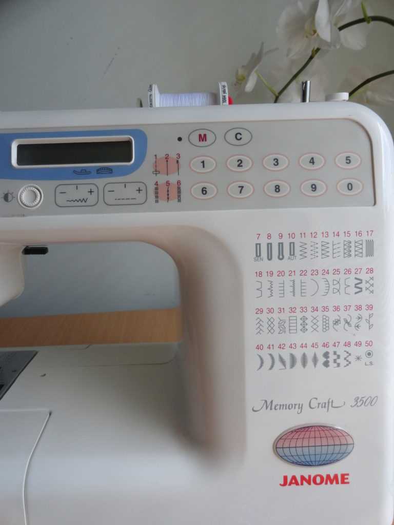 janome memory craft 3500 instruction manual