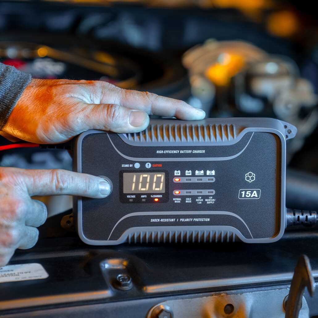 manual battery charger instructions