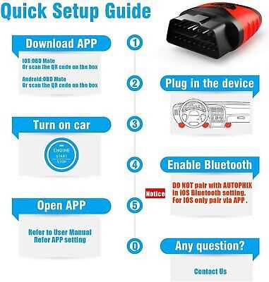 bafx obd2 instruction manual