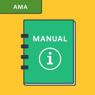 how to cite instruction manual