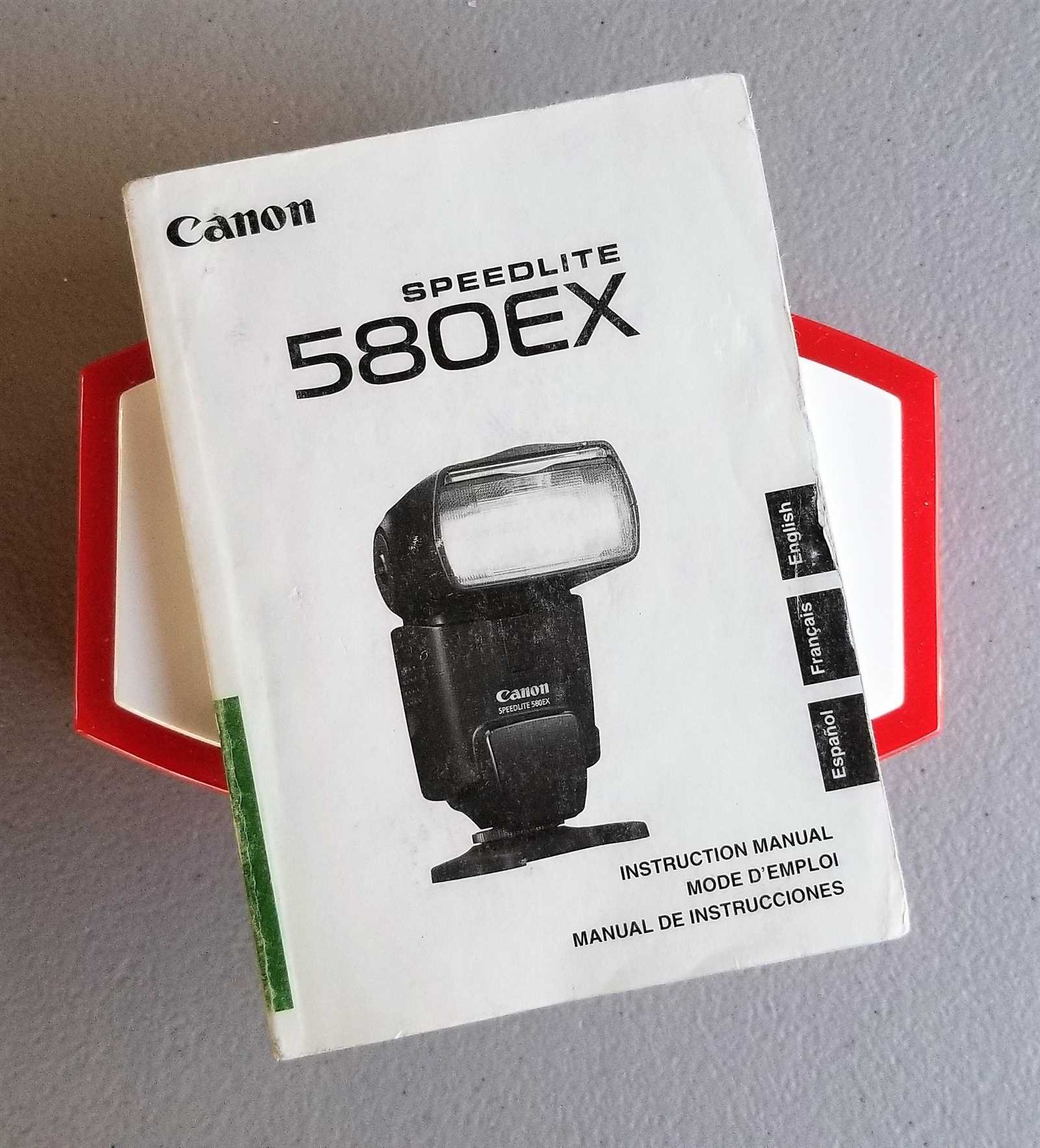 speedlite 580ex ii instruction manual