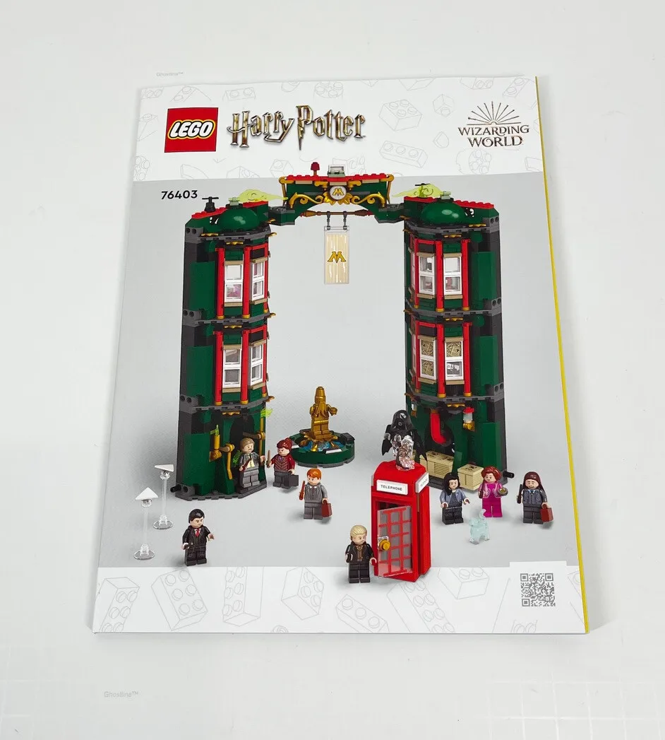 harry potter lego instruction manuals