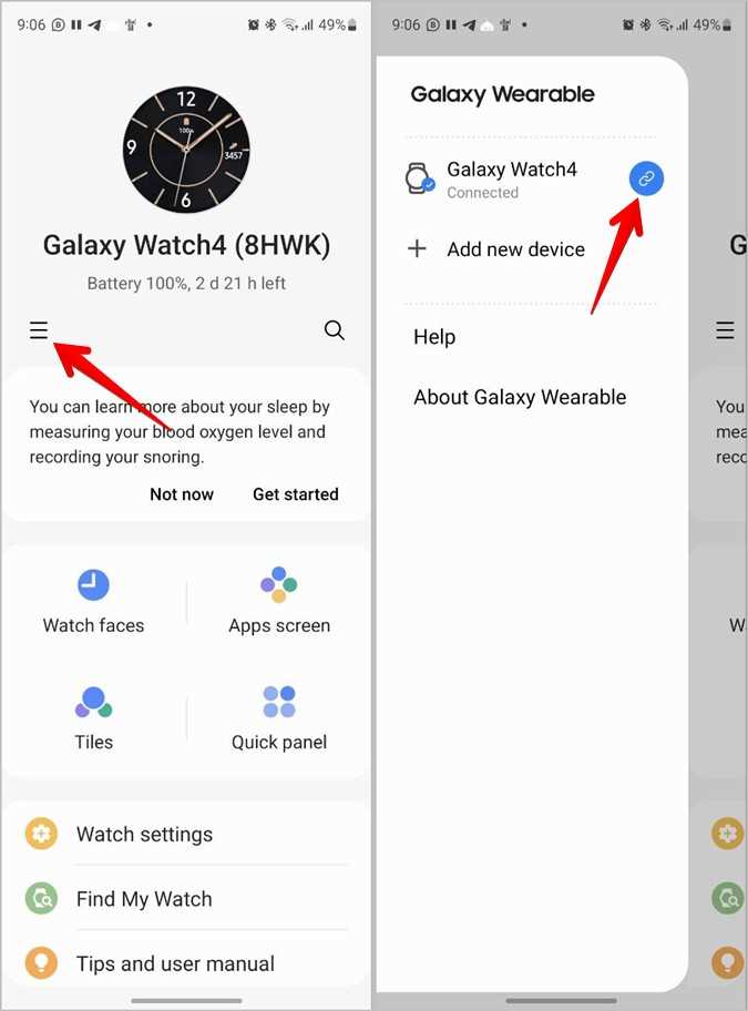 samsung watch instruction manual