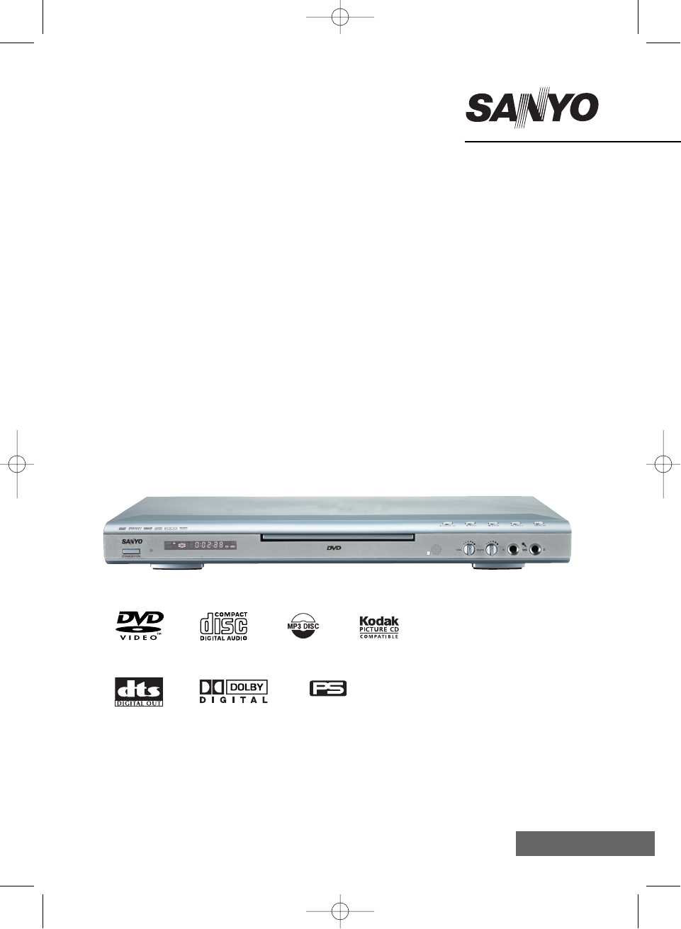 sanyo dvd player instruction manual