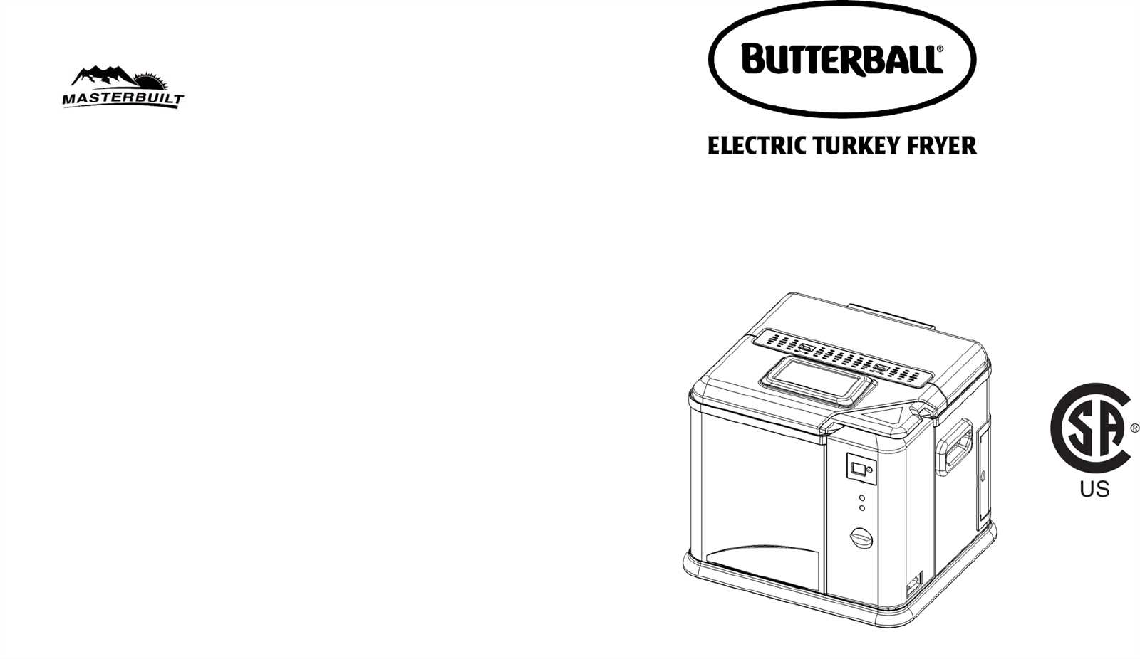 masterbuilt electric turkey fryer instruction manual