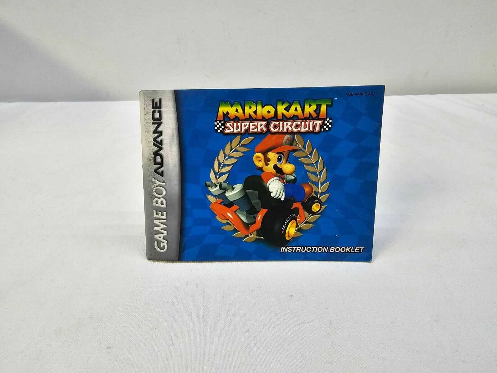 mario kart super circuit instruction manual