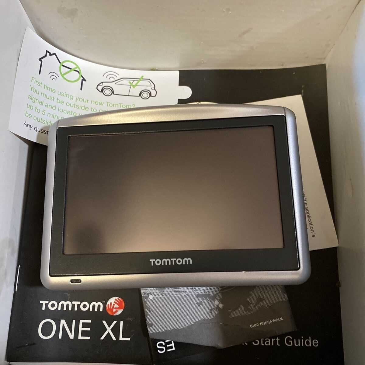 tomtom one xl instruction manual