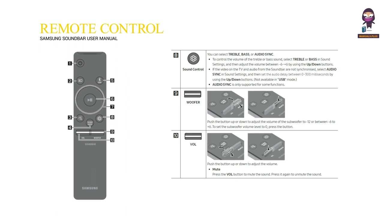 samsung soundbar instructions manual