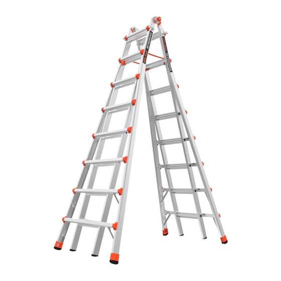 little giant ladder instruction manual