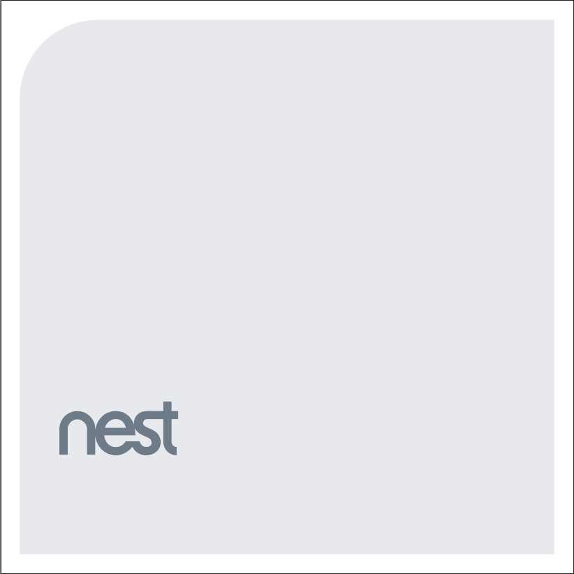 nest camera instruction manual