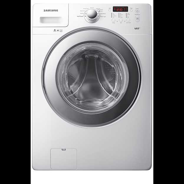 samsung vrt washing machine instruction manual