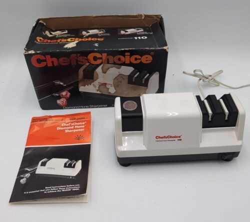 chefs choice diamond hone sharpener 300 instruction manual