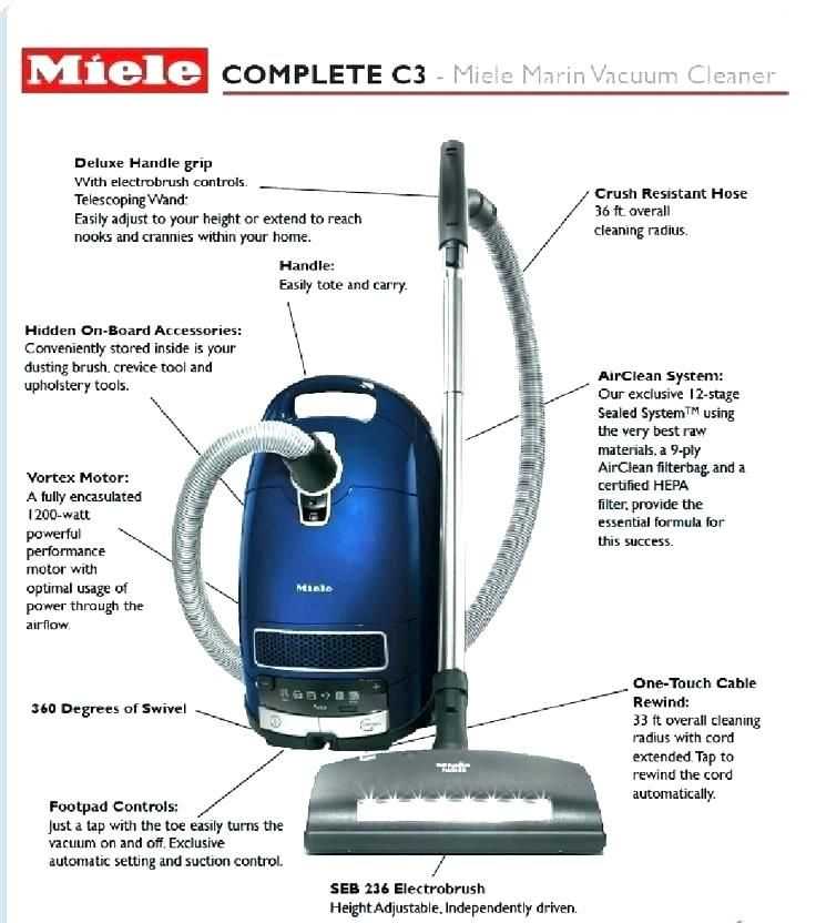 miele vacuum cleaner instruction manual