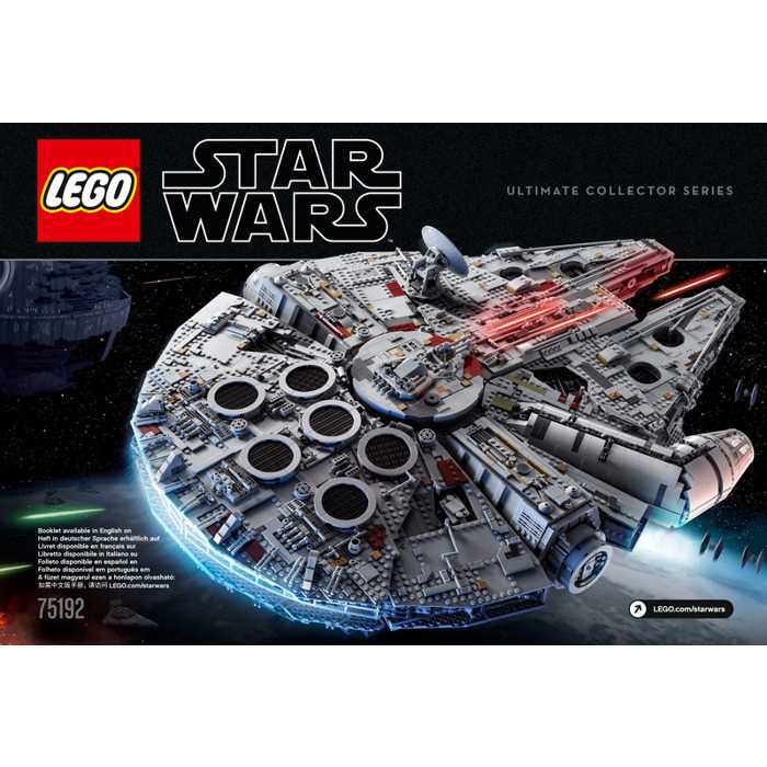 lego star wars millennium falcon instruction manual