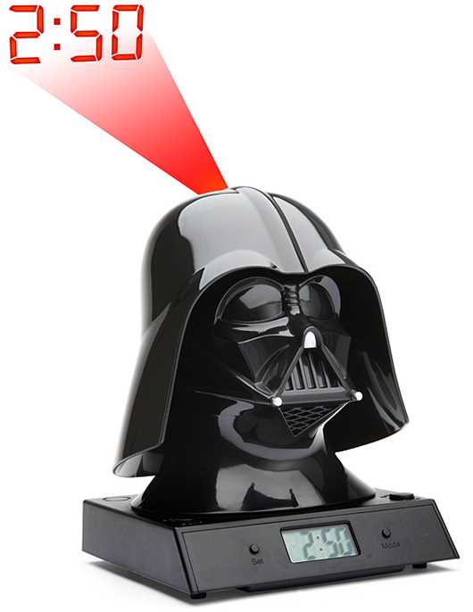 darth vader alarm clock instruction manual