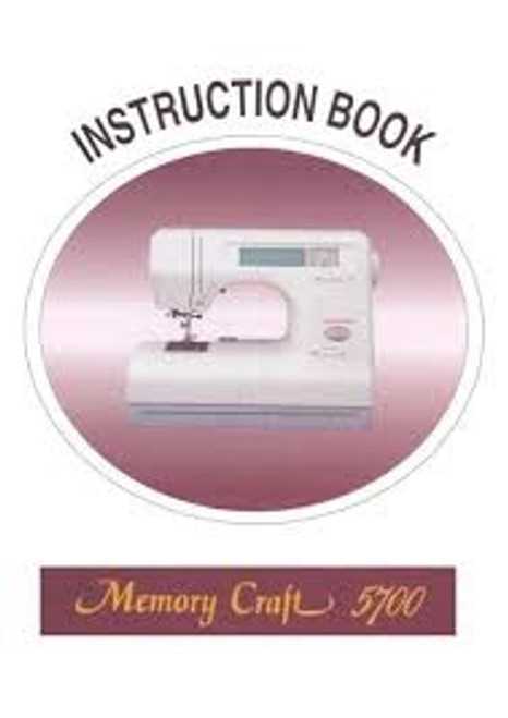 janome excel pro 5124 instruction manual