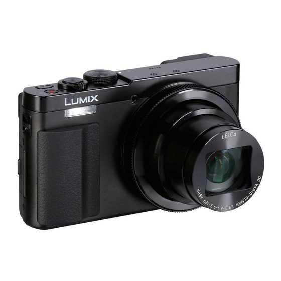 panasonic lumix dmc tz3 instruction manual