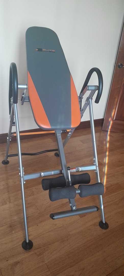 elite fitness inversion table instruction manual