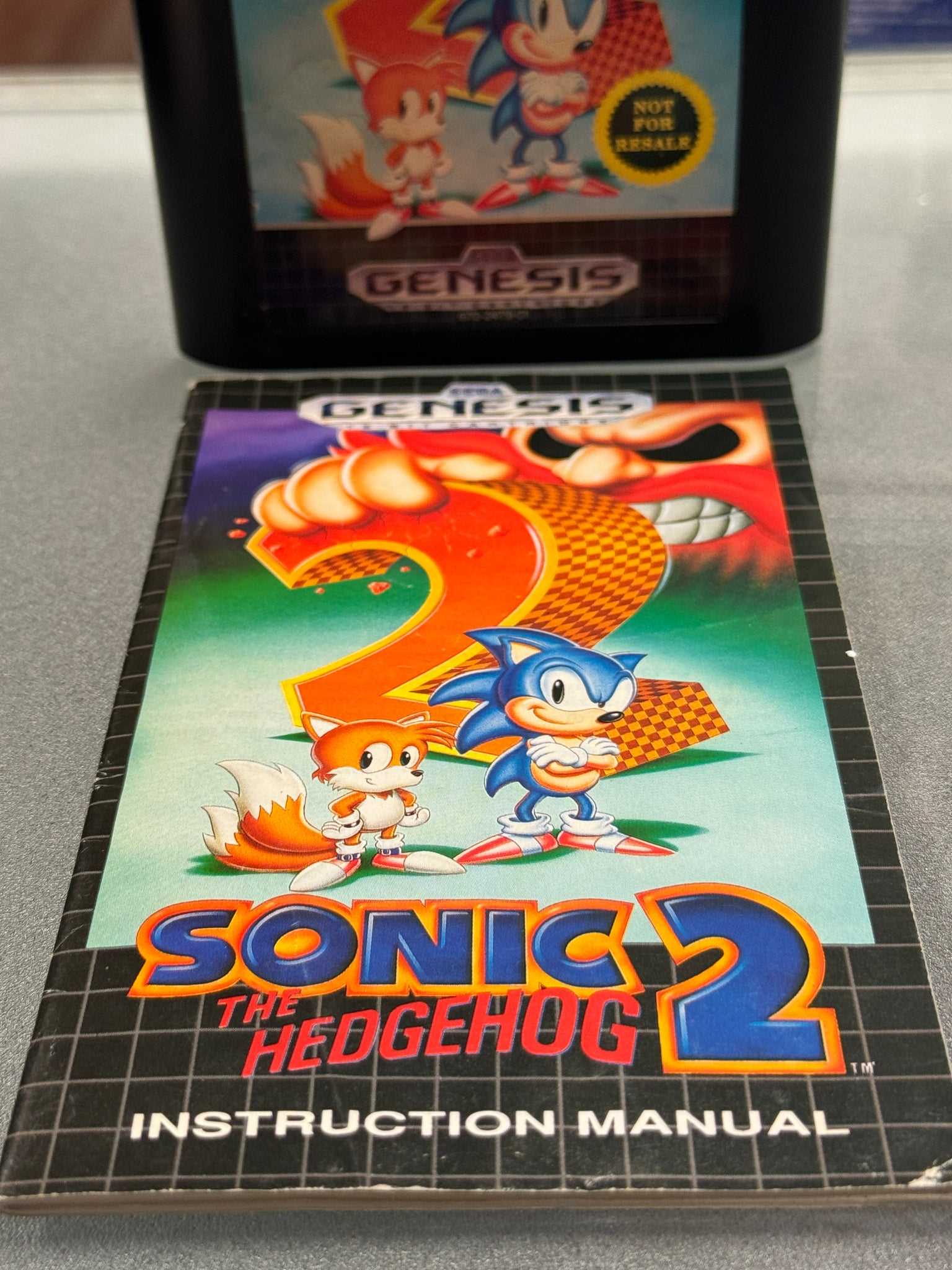 sonic the hedgehog instruction manual