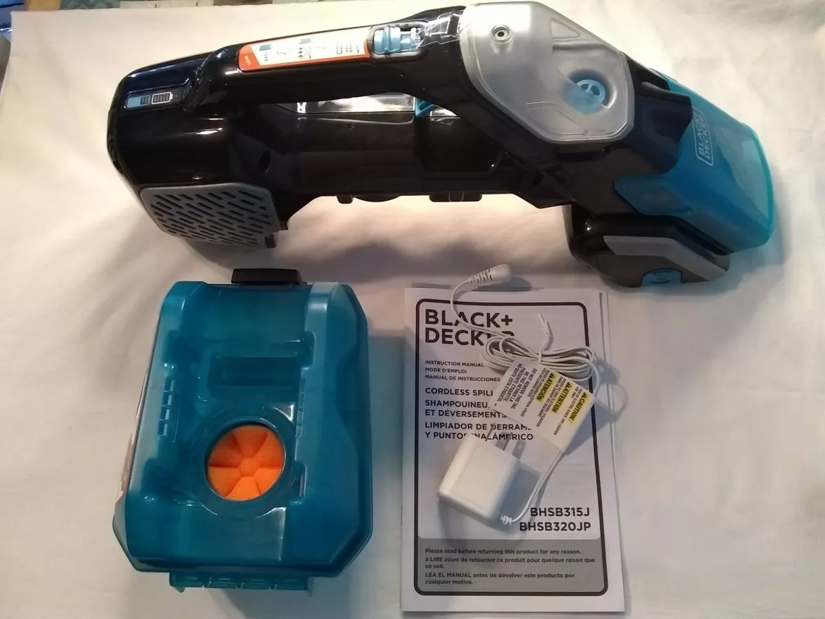 black and decker spillbuster instruction manual