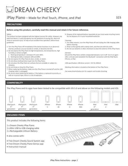 apple ipod touch manual instructions