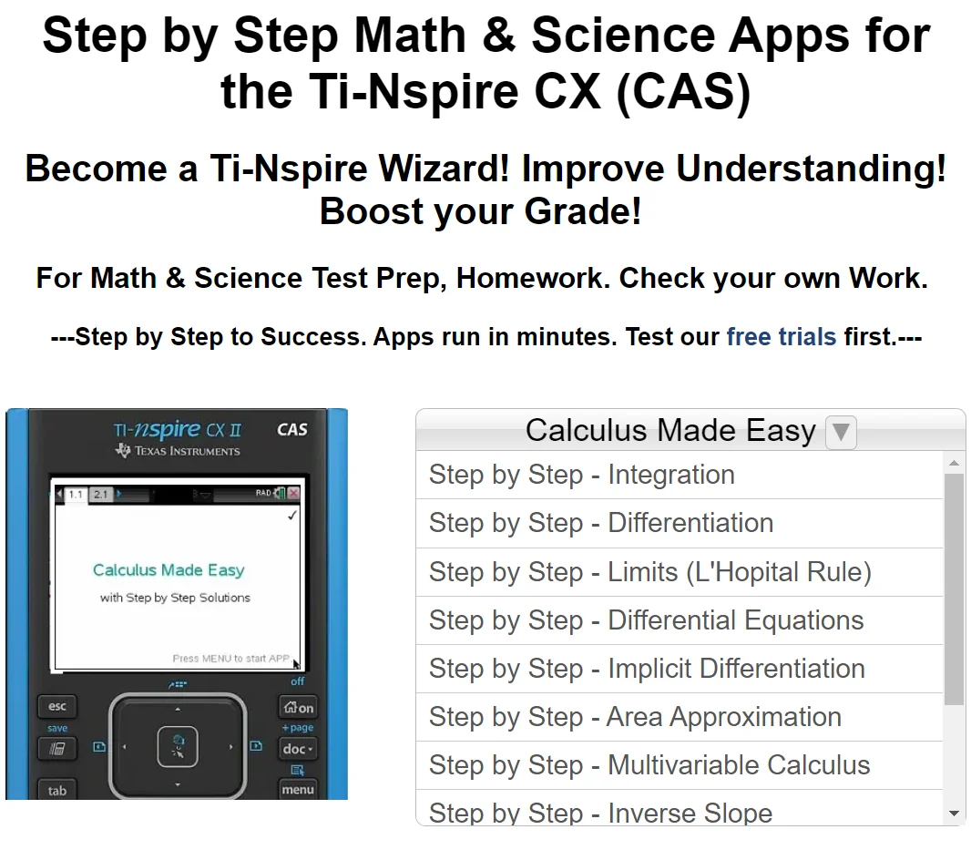 ti nspire cx instruction manual