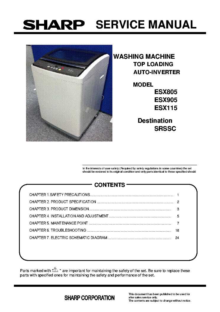 sharp spc315 instruction manual