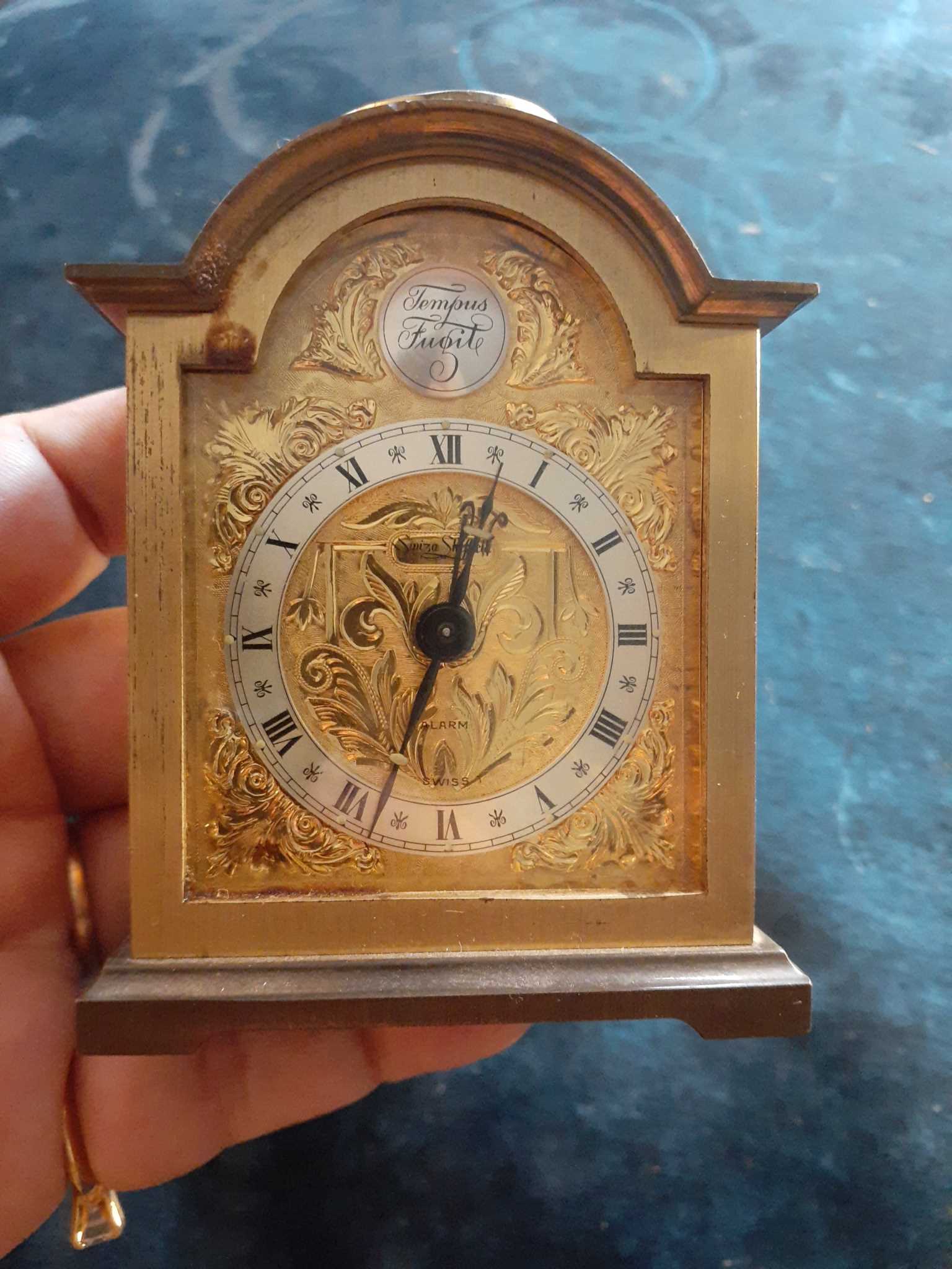 manual tempus fugit clock instructions