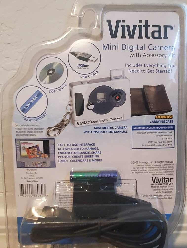 vivitar camera instruction manual