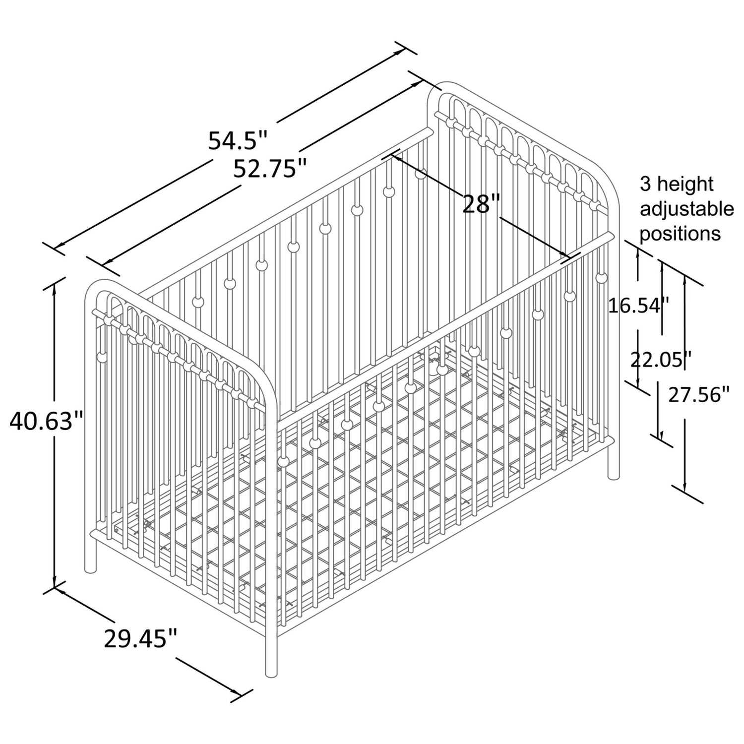 graco lauren crib manual instructions