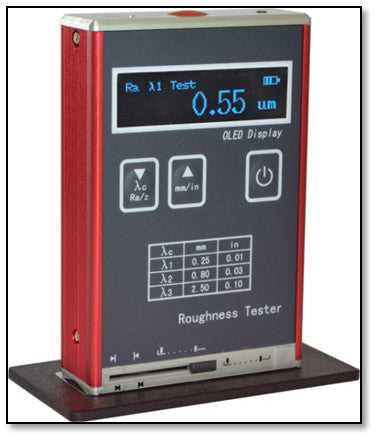 tr100 surface roughness tester instruction manual