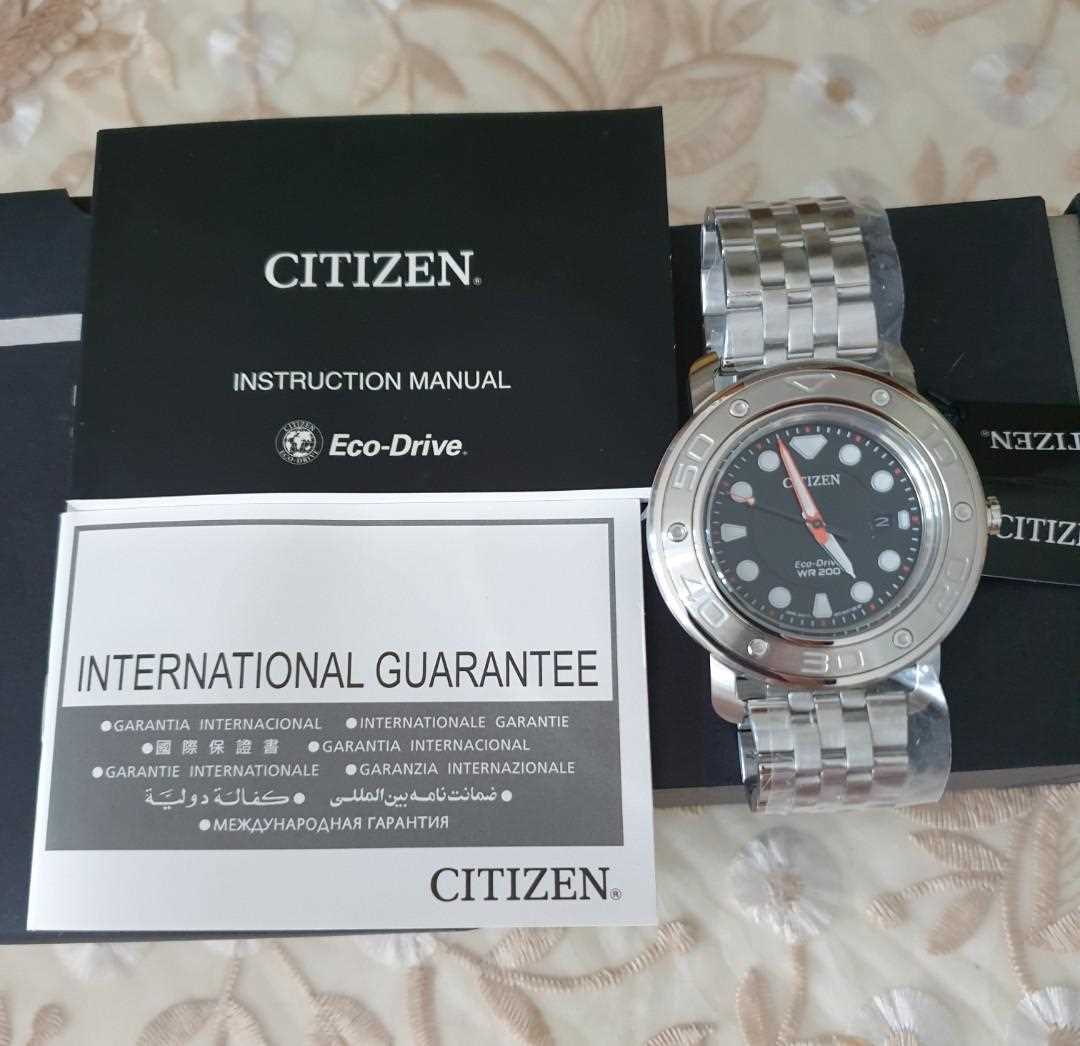 citizen eco drive wr 200 instruction manual