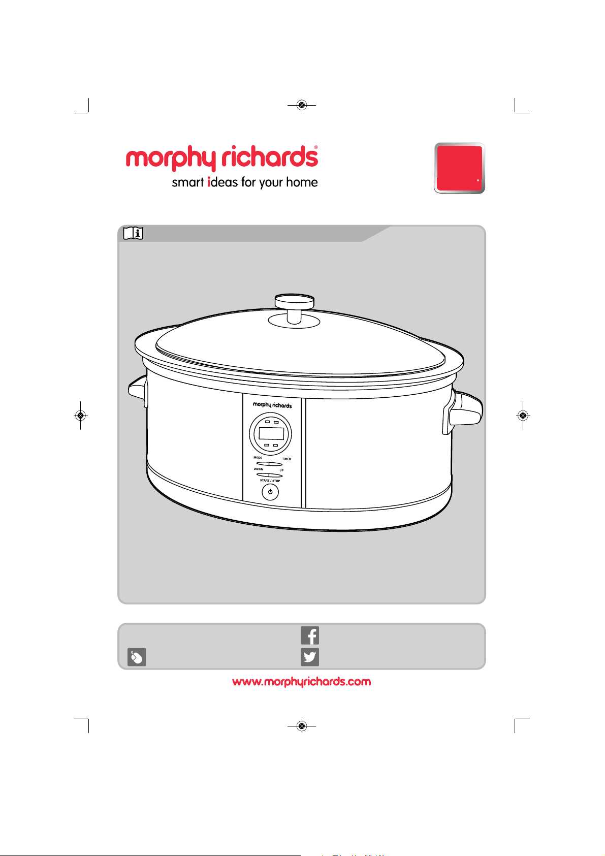 morphy richards instruction manuals