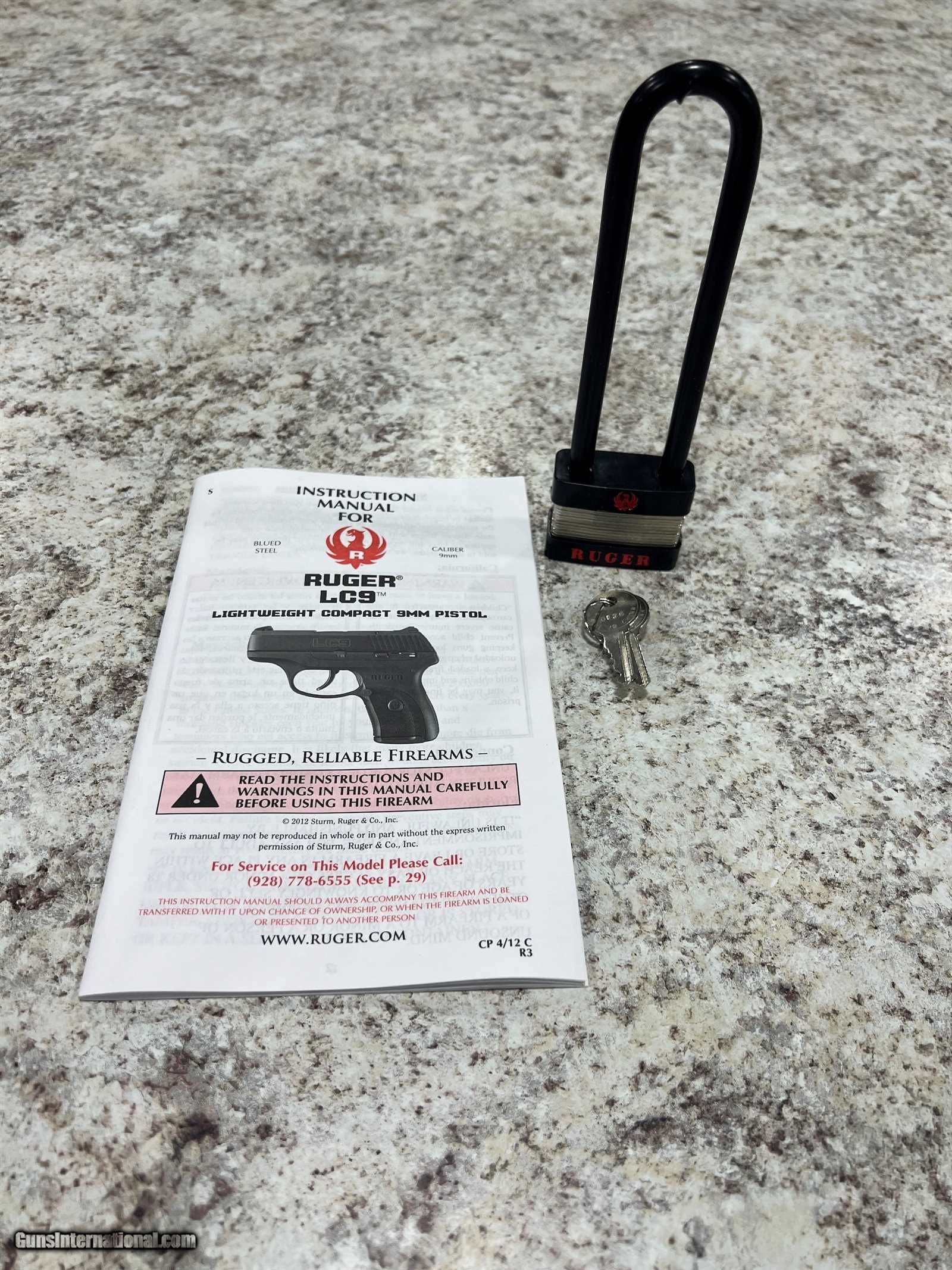 ruger lc9 instruction manual