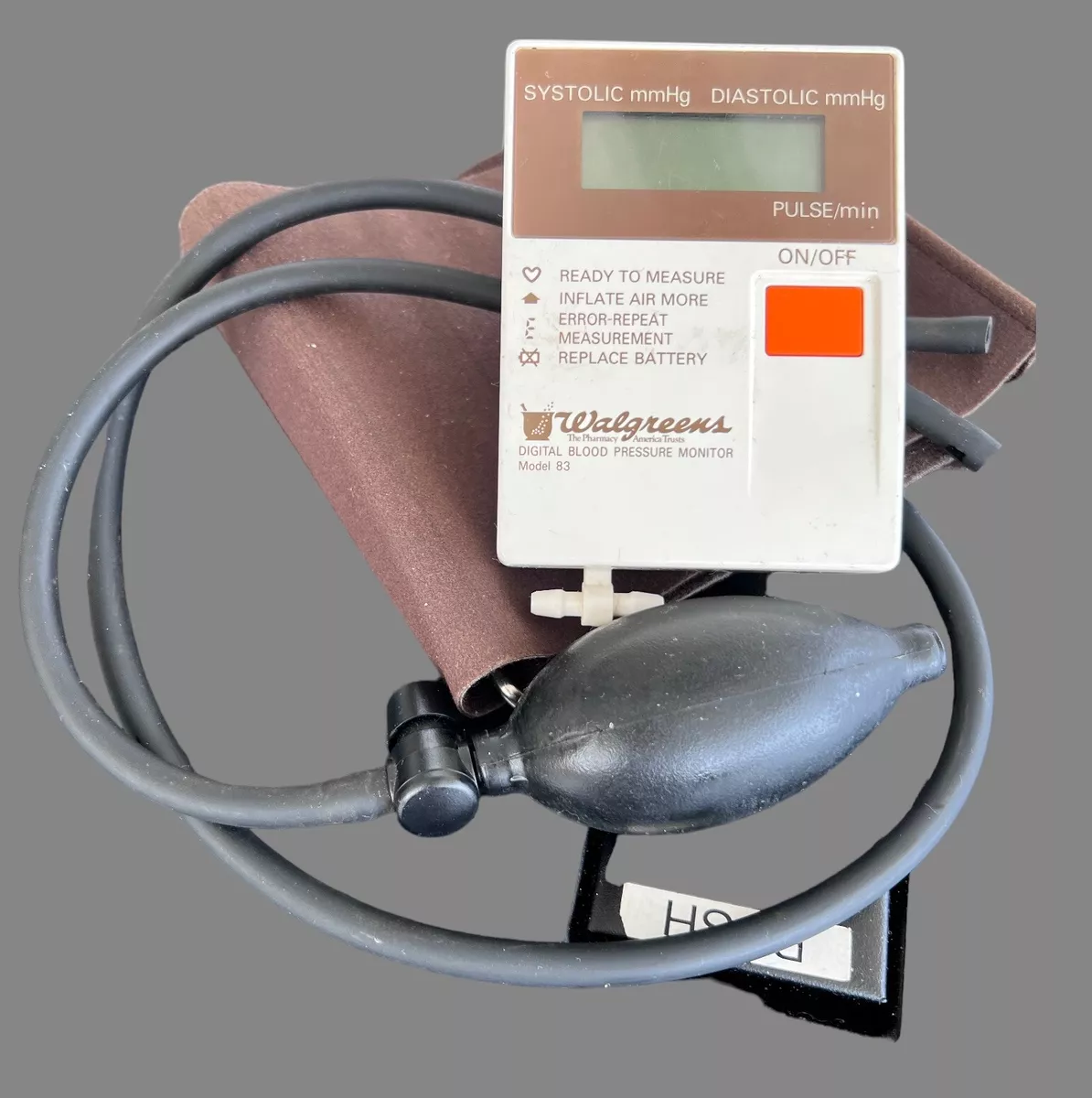 walgreens blood pressure monitor instruction manual