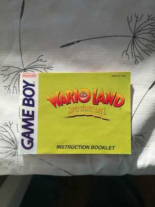 wario land 3 instruction manual