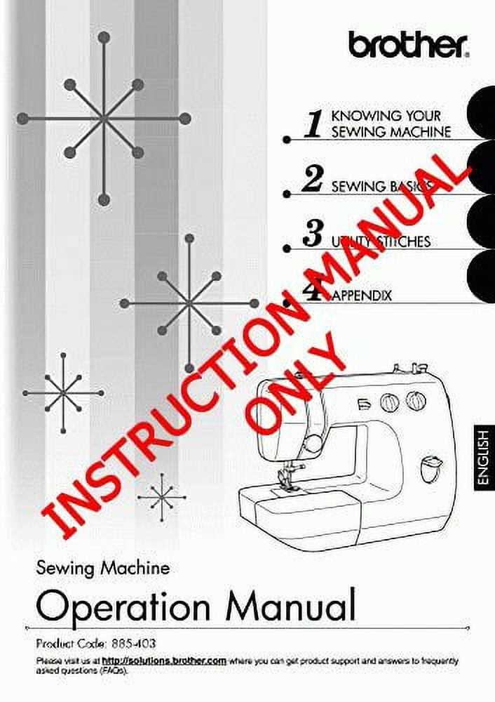 brother ls 30 sewing machine instruction manual