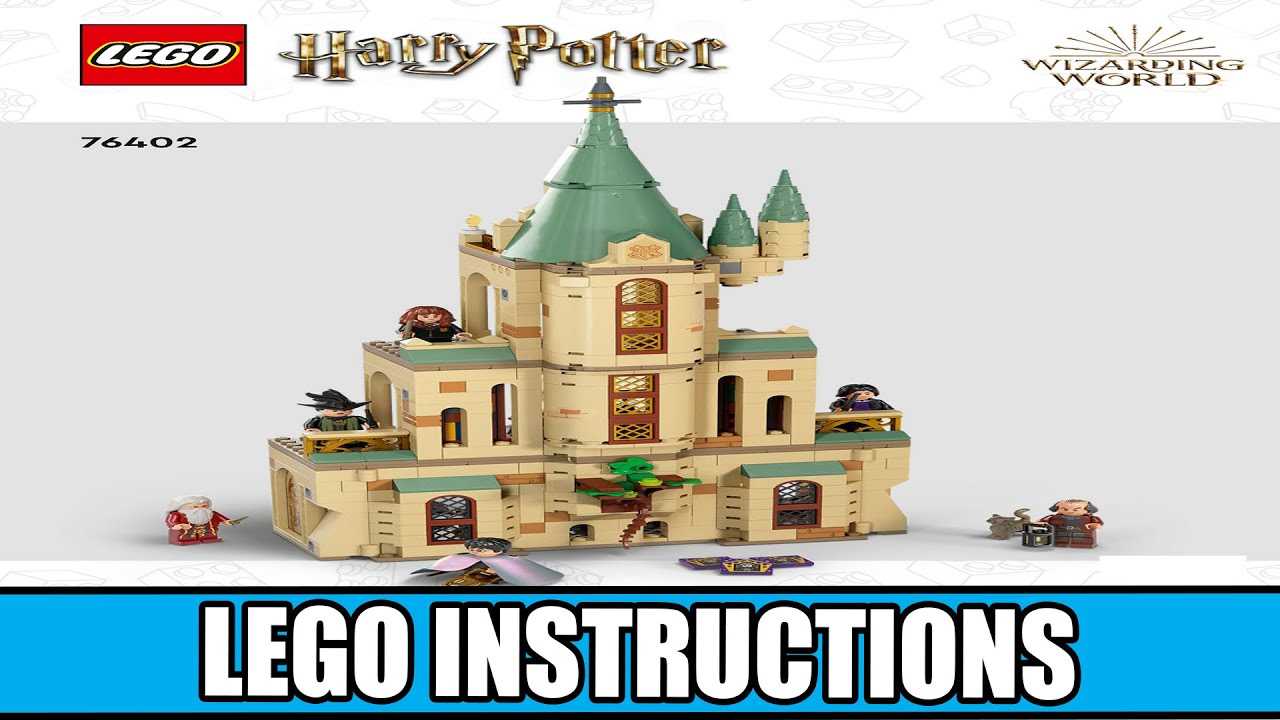 harry potter lego instruction manuals