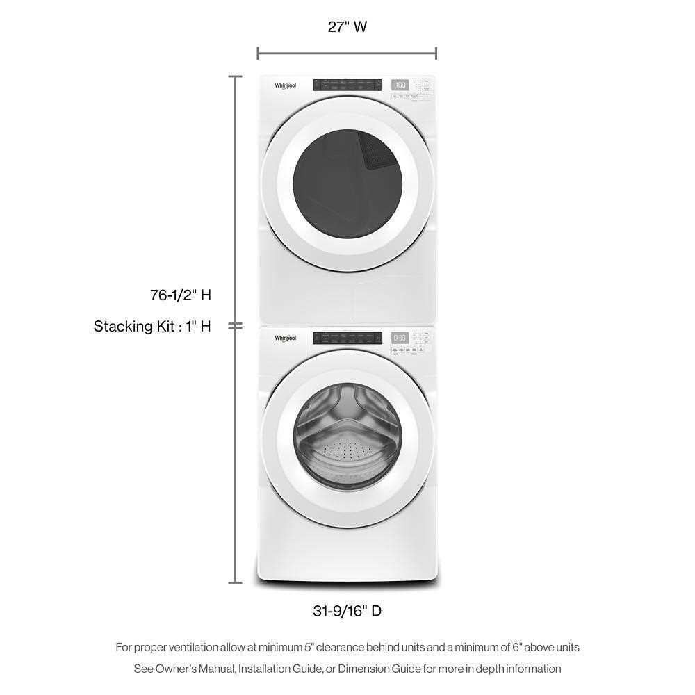 whirlpool duet steam instruction manual