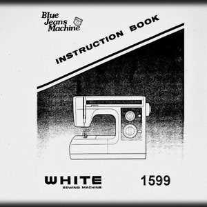 white jean machine instruction manual